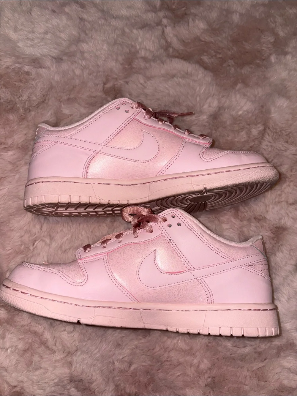 Nike Women's Pastel Pink Low-Top Sneakers